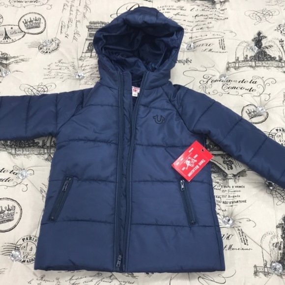 NWT True Religion Boys Puffer $120 Jacket - Picture 12 of 15